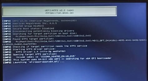 Can't boot from USB .